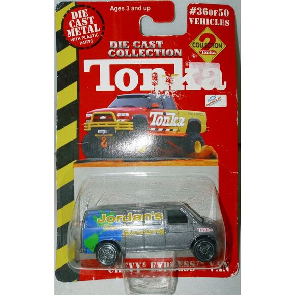 Tonka Chevy Express Van Die Cast Collection Jordan's 36 of50 - Picture 1 of 4